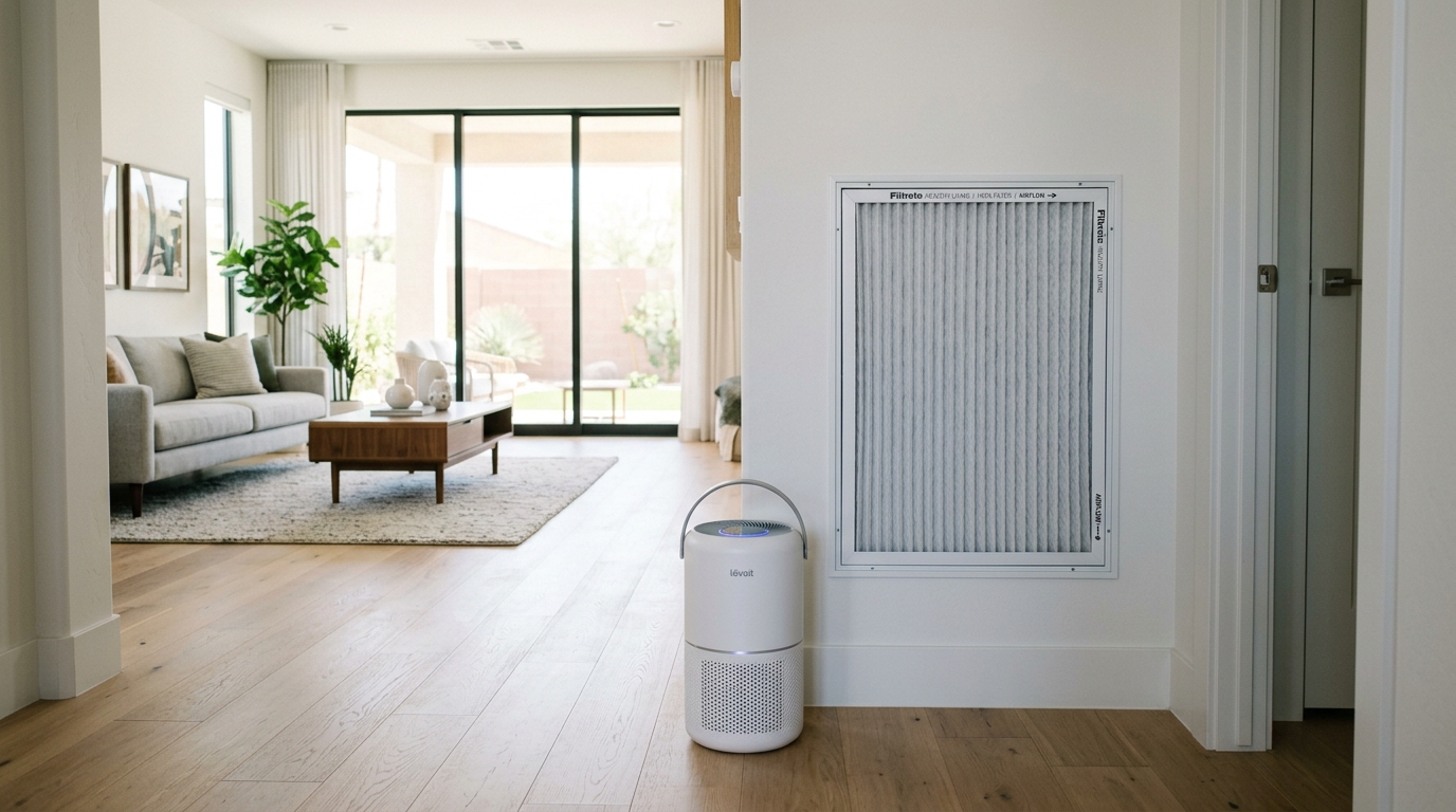 HVAC Filters vs. Portable Purifiers: A Las Vegas Renter and Owner Guide